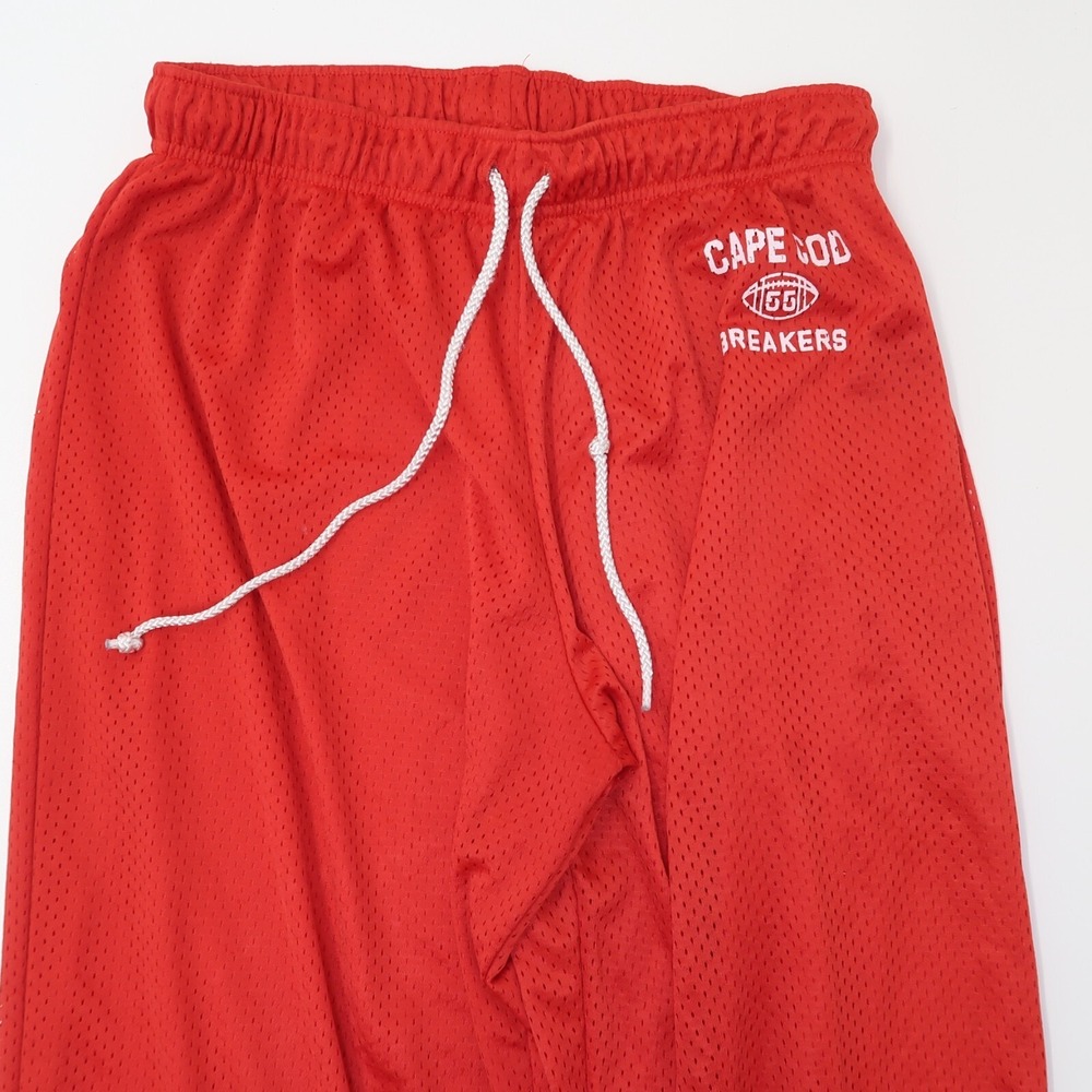 Cape Cod Football‎ Pants Men's Red Lounge Jogger Mesh XL by Derek Heart Gym
